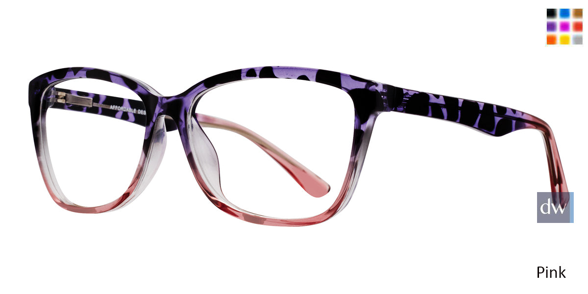 Pink Affordable Designs Sienna Eyeglasses