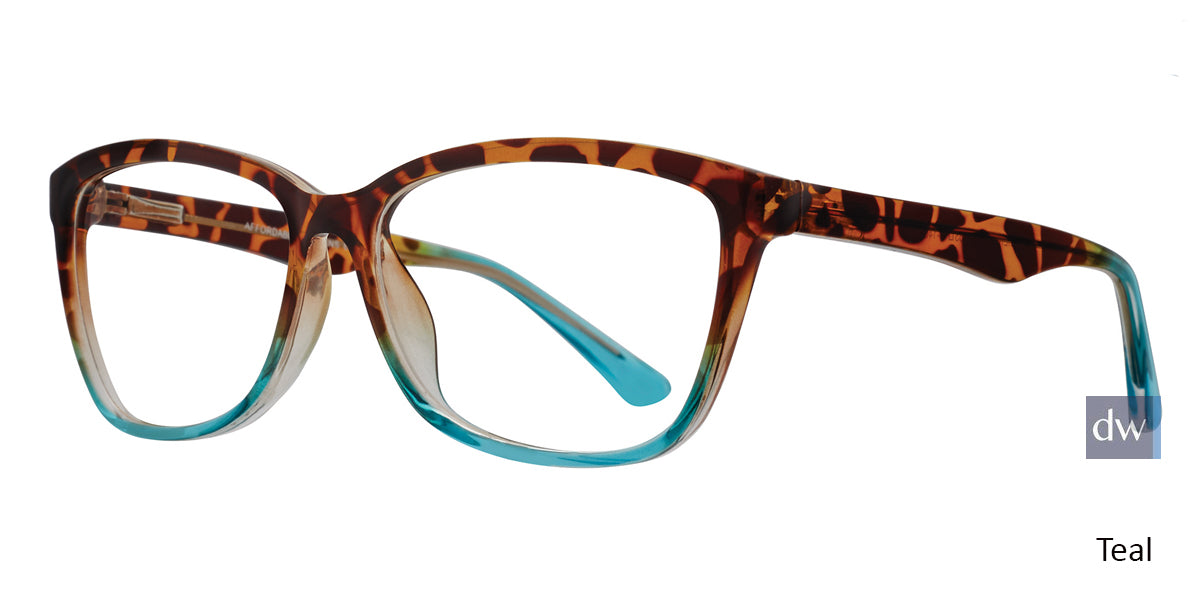 Teal Affordable Designs Sienna Eyeglasses
