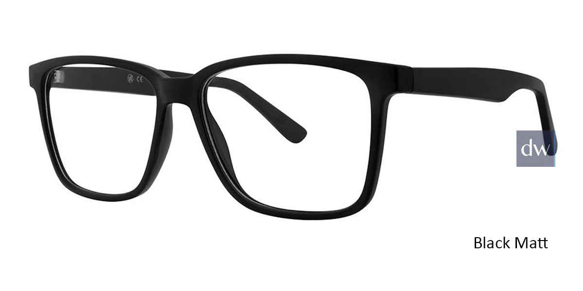 Black Matt Vivid Soho 132 Eyeglasses.