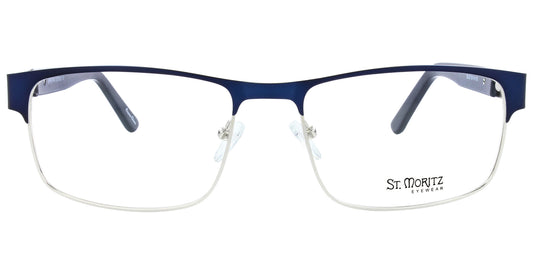 Blue ST. MORITZ Spartan Eyeglasses