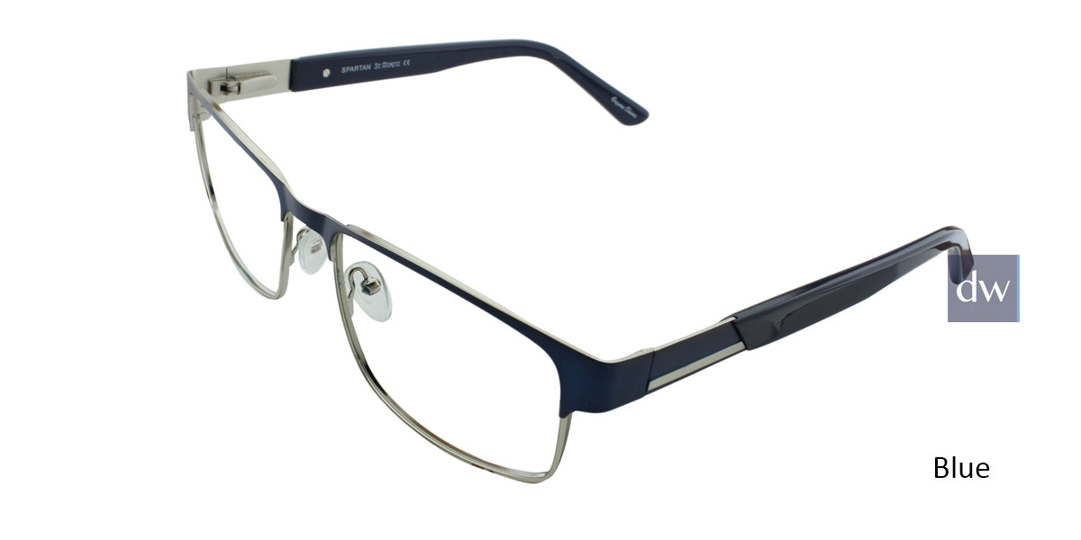 Blue ST. MORITZ Spartan Eyeglasses
