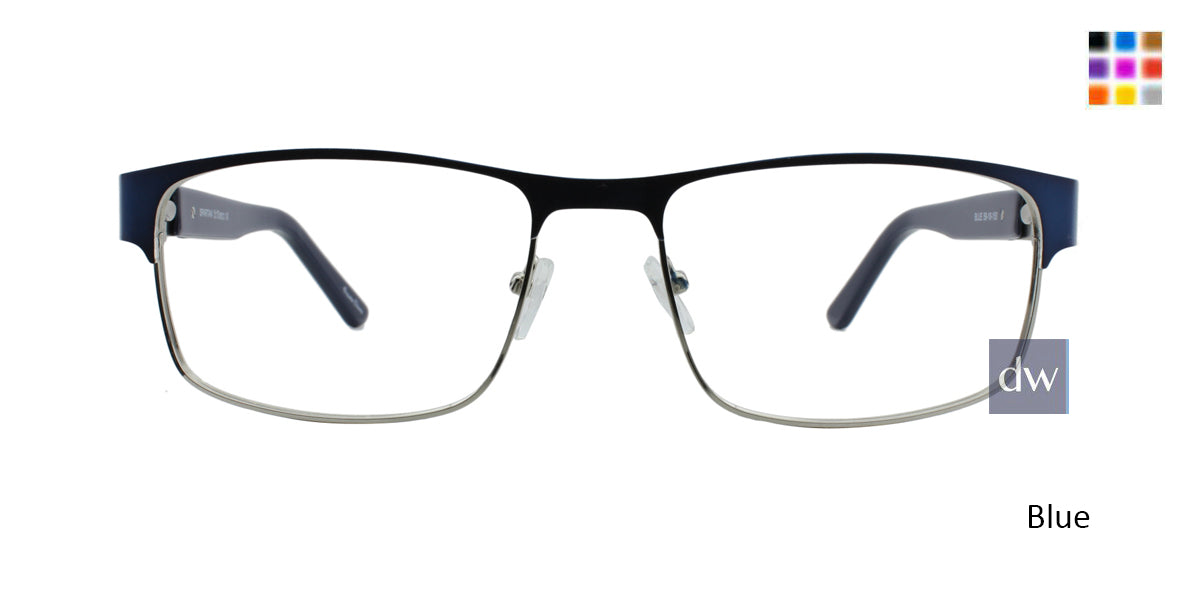Blue ST. MORITZ Spartan Eyeglasses