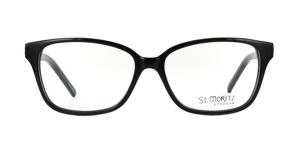 Black ST. Moritz STELLA Eyeglasses