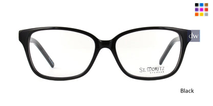Black ST. Moritz STELLA Eyeglasses