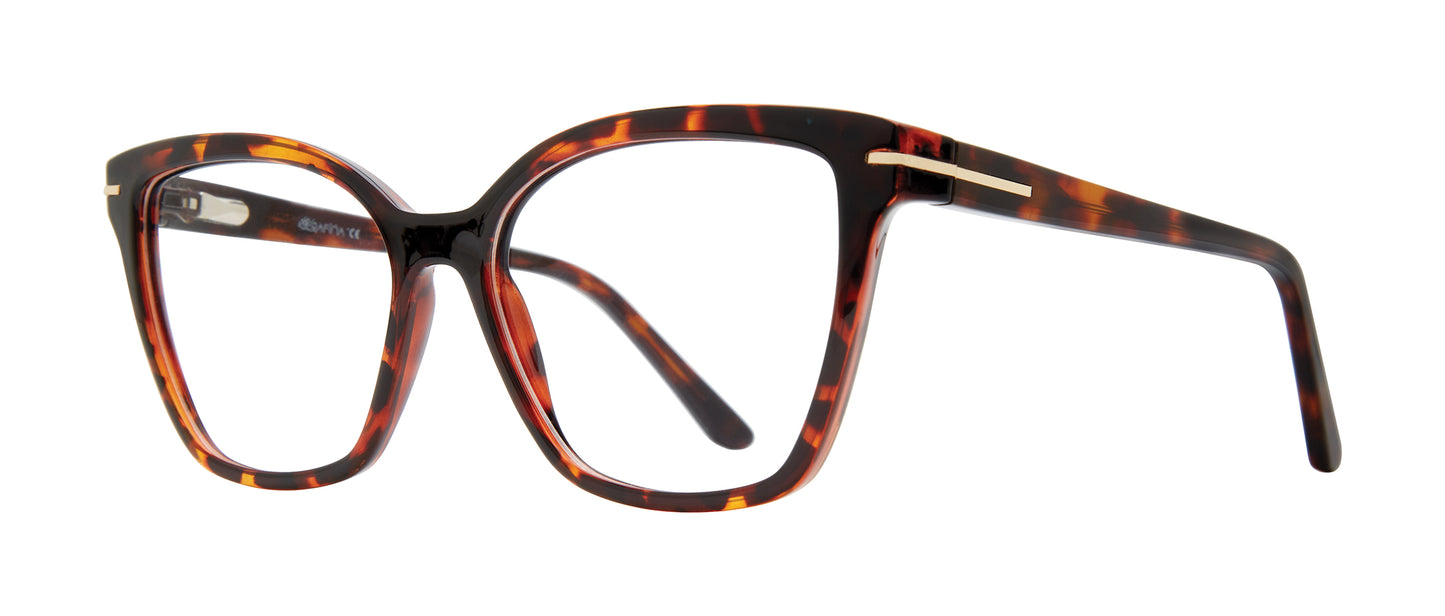 Serafina Glamour Clip Eyeglasses