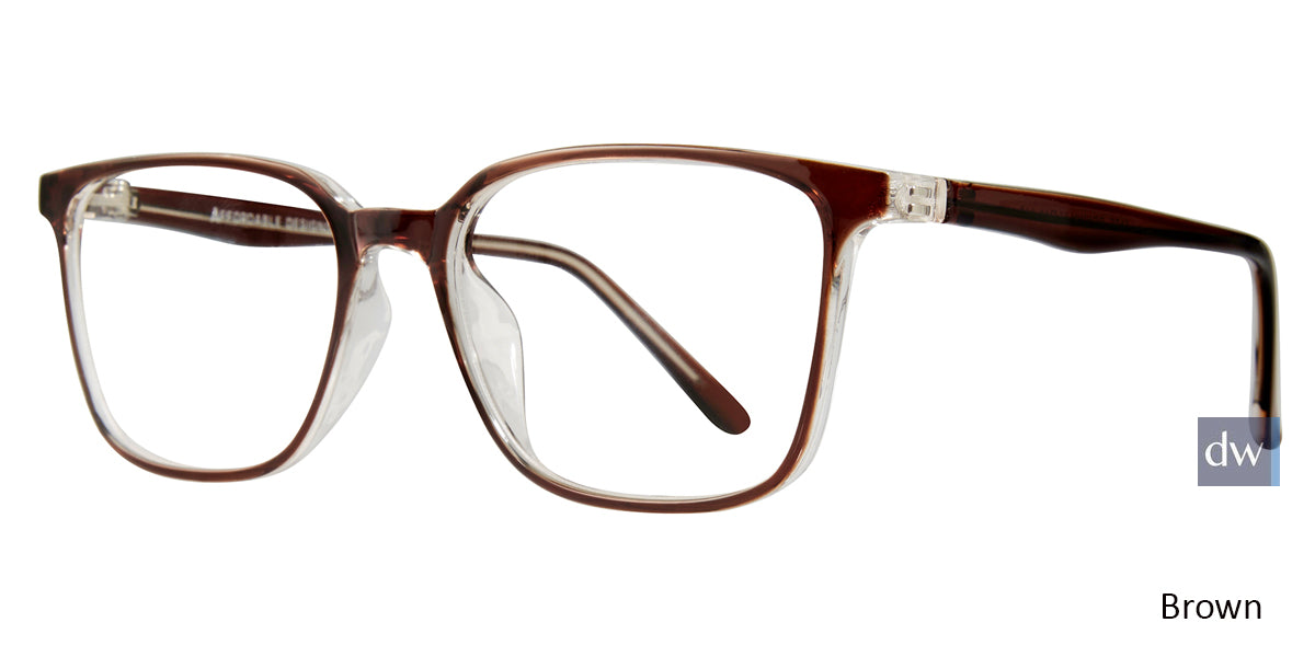 Brown Affordable Designs Tate Eyeglasses