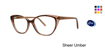 Sheer Umber         Vera Wang V717 Eyeglasses