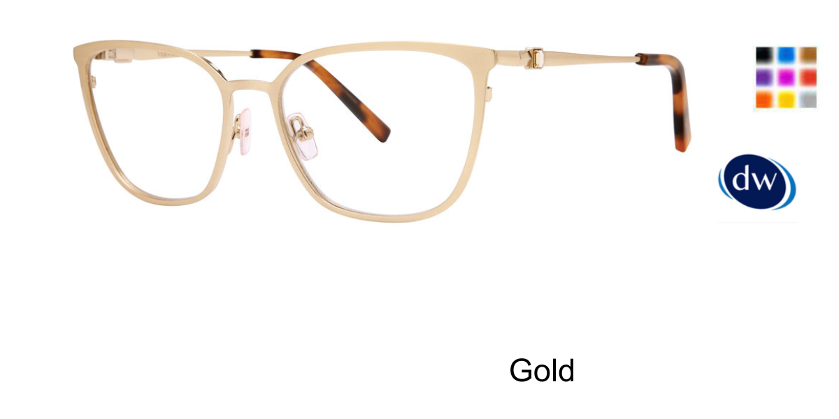 Gold          Vera Wang Prisca Eyeglasses