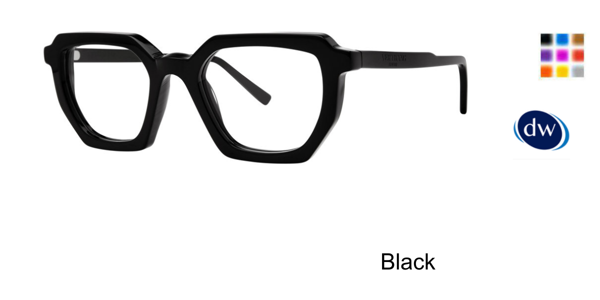 Black          VERA WANG Ras Eyeglasses