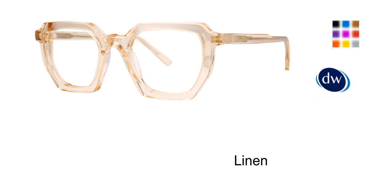 Linen         VERA WANG Ras Eyeglasses