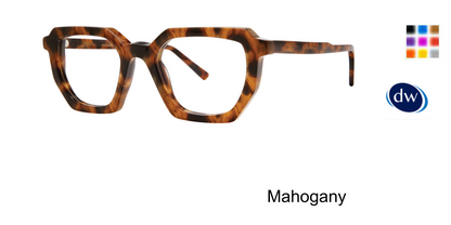Mahogany         VERA WANG Ras Eyeglasses