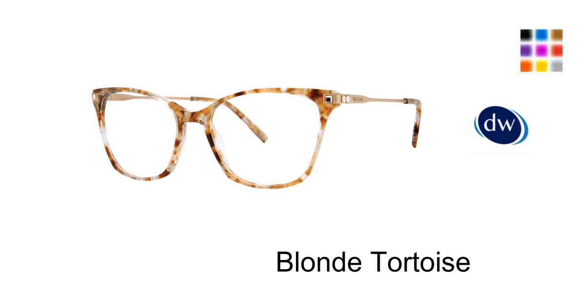 Blonde Tortoise           VERA WANG Mardee Eyeglasses