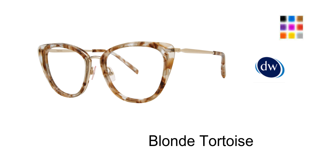 Blonde Tortoise             VERA WANG V721 Eyeglasses