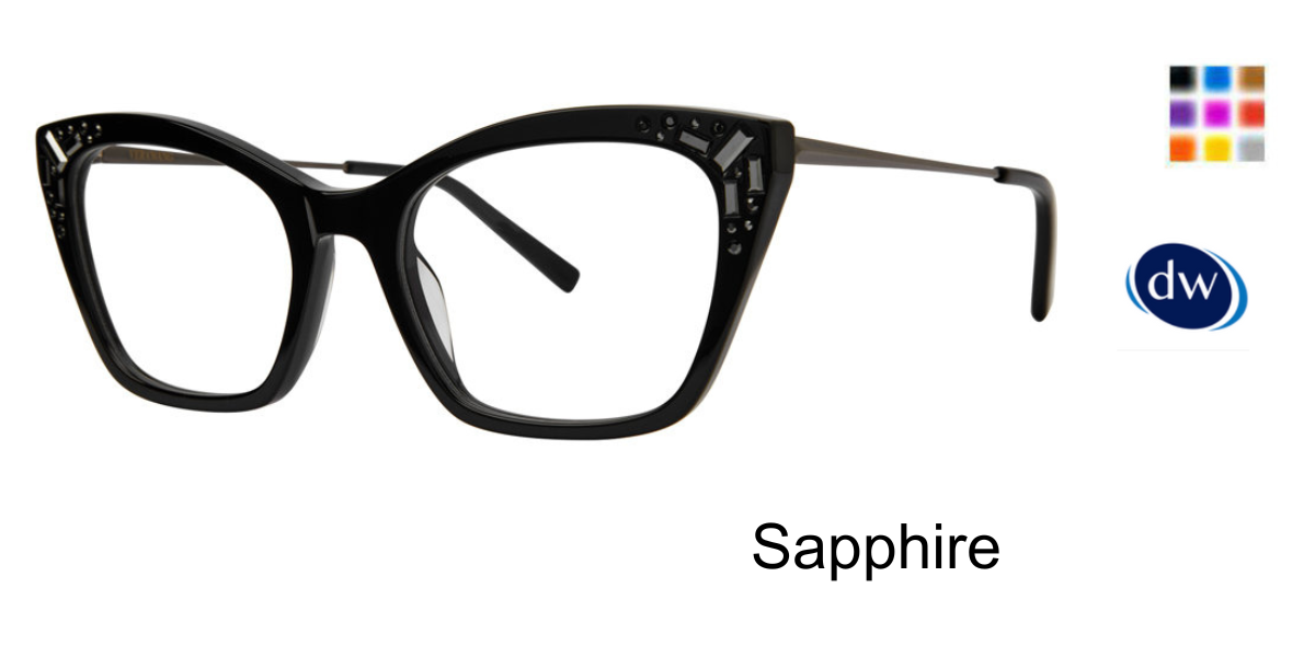 Sapphire         Vera Wang Reesa Eyeglasses