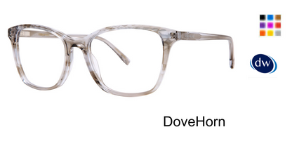 Dove Horn         Vera Wang V724 Eyeglasses