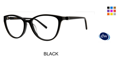Black          VERA WANG Hester Eyeglasses
