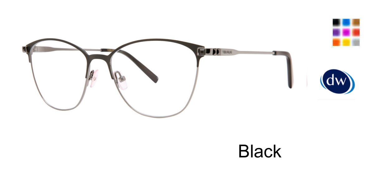 Black       VERA WANG VA69 Eyeglasses