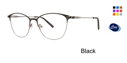 Black       VERA WANG VA69 Eyeglasses