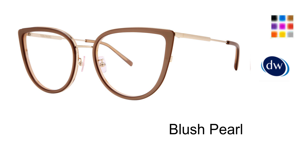 Blush Pearl        VERA WANG VA70 Eyeglasses
