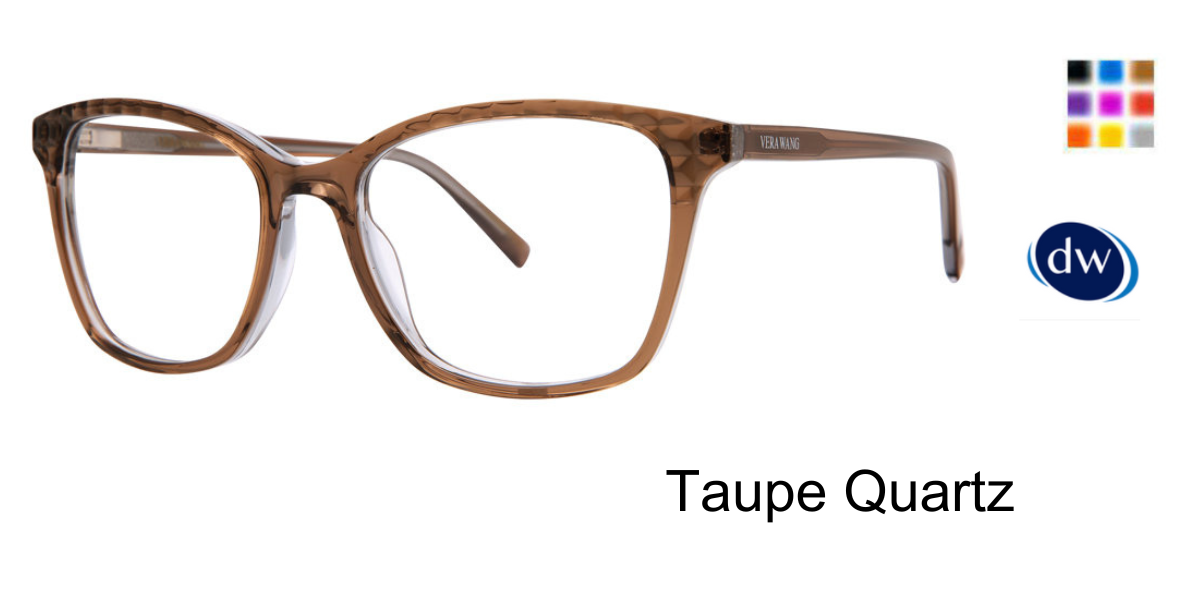 Taupe Quartz          Vera Wang V724 Eyeglasses