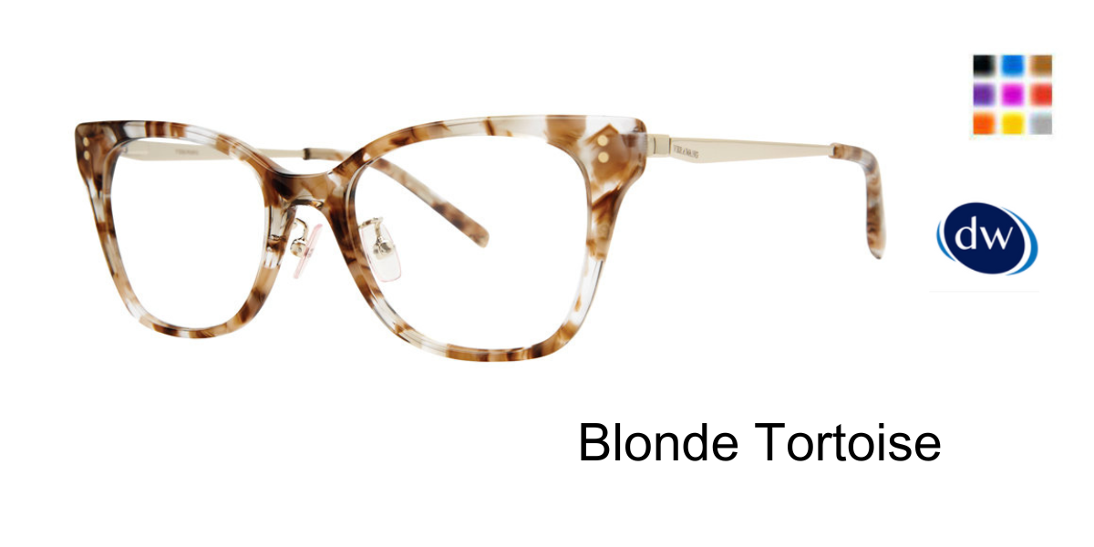 Blonde Tortoise        VERA WANG VA73 Eyeglasses