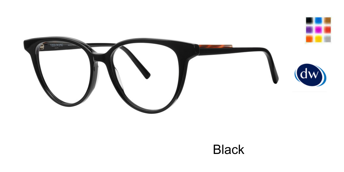 Black         VERA WANG Aveline Eyeglasses