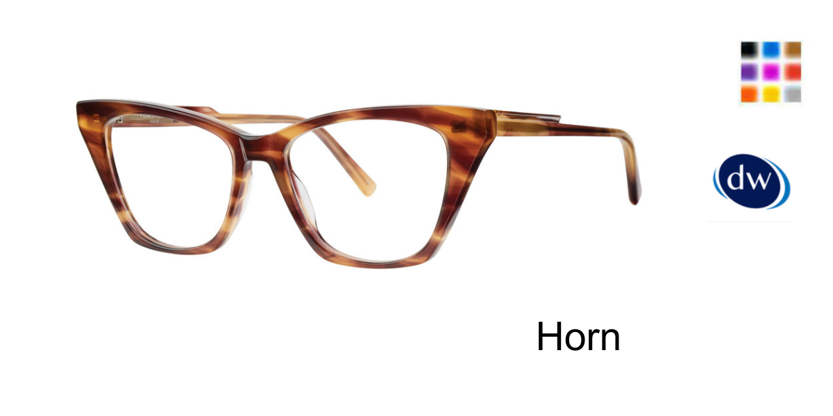 Horn      VERA WANG Halle Eyeglasses