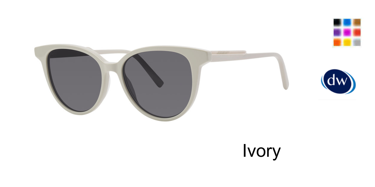 Ivory     VERA WANG Match Sunglasses
