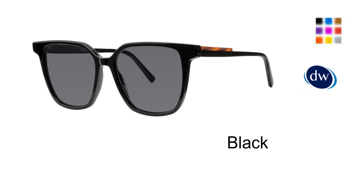 Black        VERA WANG Serve Sunglasses