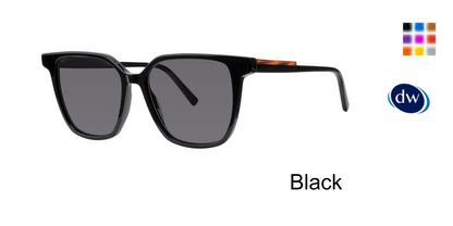 Black        VERA WANG Serve Sunglasses