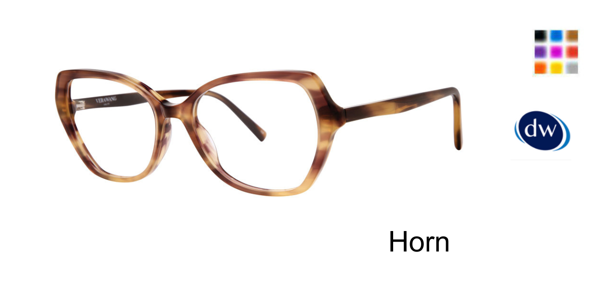 Horn          VERA WANG Sylvan Eyeglasses