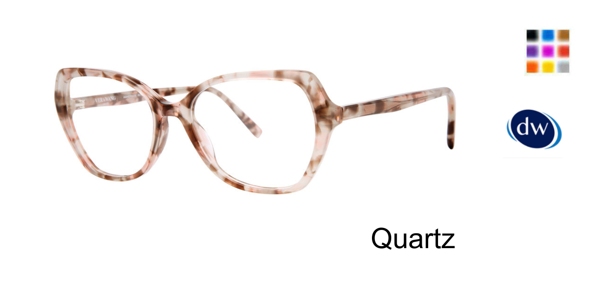 Quartz                   VERA WANG Sylvan Eyeglasses