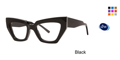 Black      Vera Wang Zuma Eyeglasses