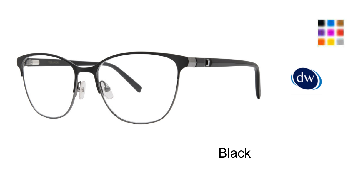 Black         Vera Wang Harriette Eyeglasses