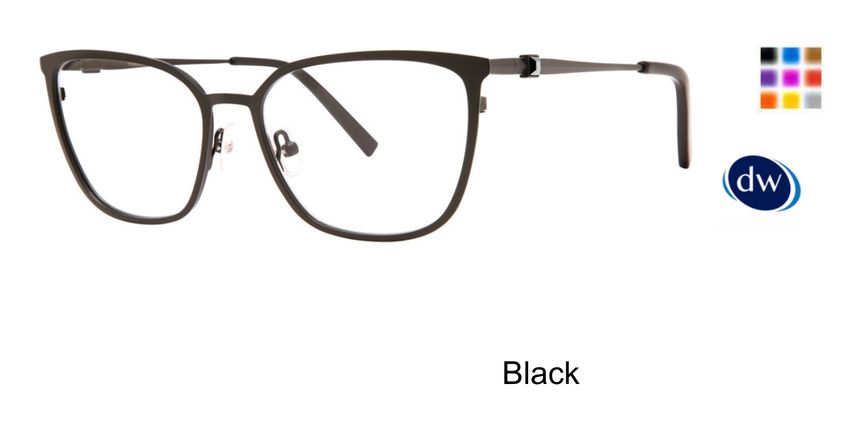 Black          Vera Wang Prisca Eyeglasses