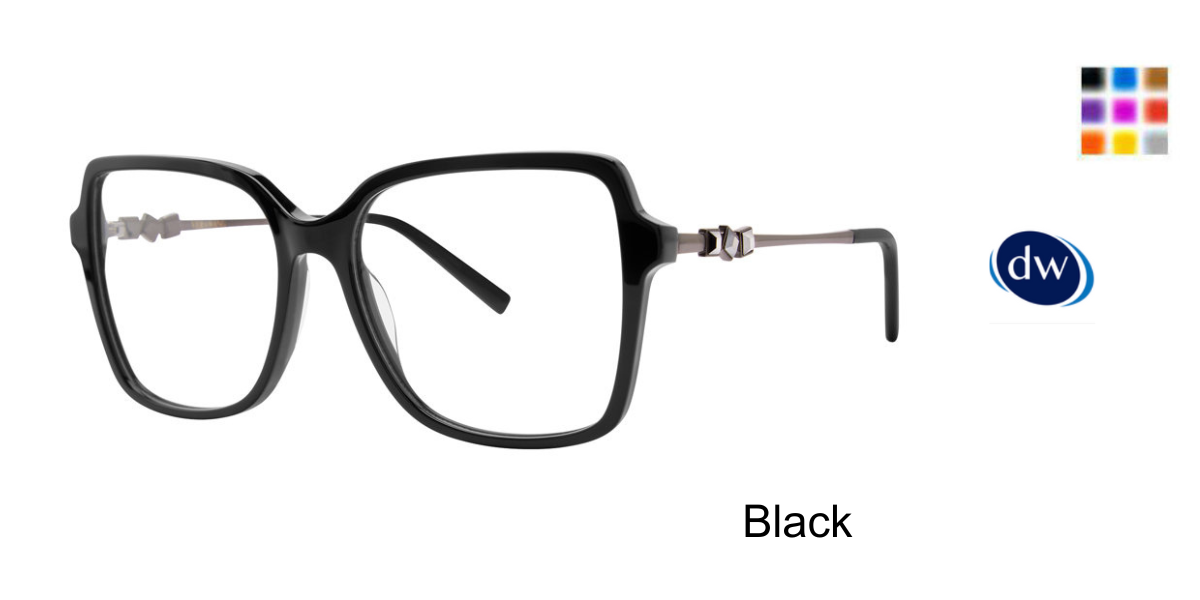 Black           Vera Wang Selah Eyeglasses