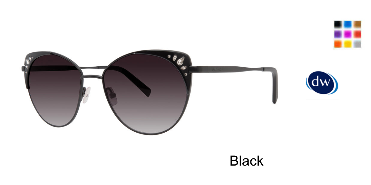 Black         Vera Wang Seema Sunglasses