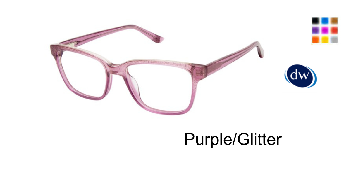Purple/Glitter