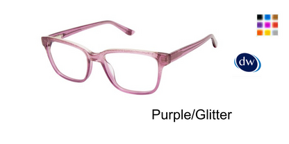 Purple/Glitter
