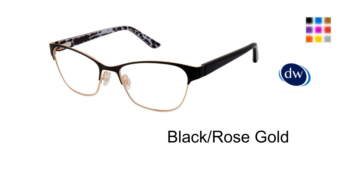 Black/Rose Gold