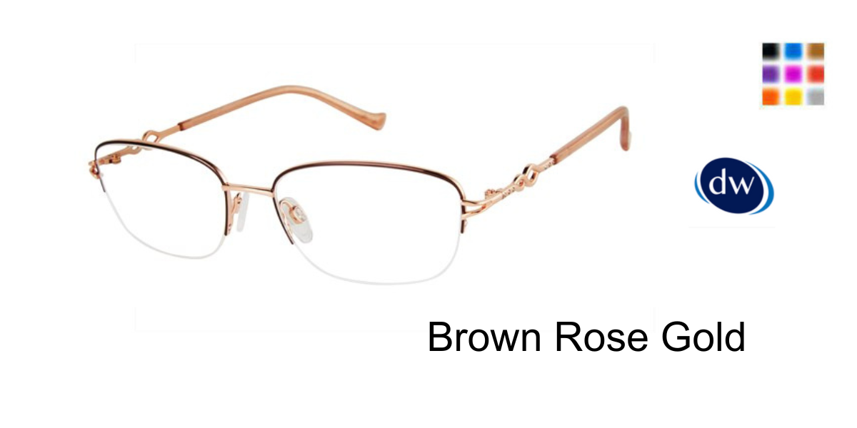 Brown/Rose Gold