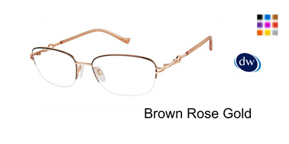 Brown/Rose Gold