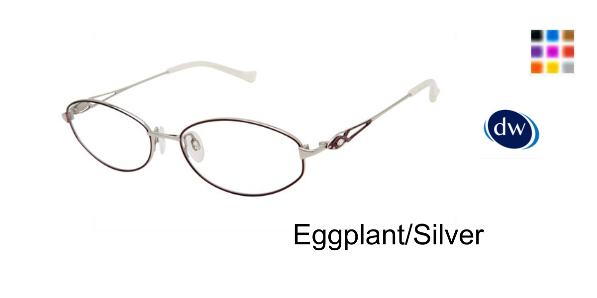 Eggplant/Silver