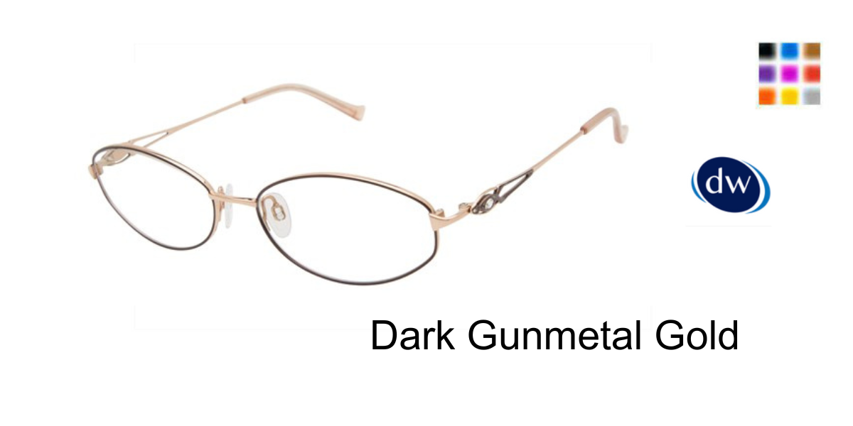 Dark Gunmetal/Rose Gold