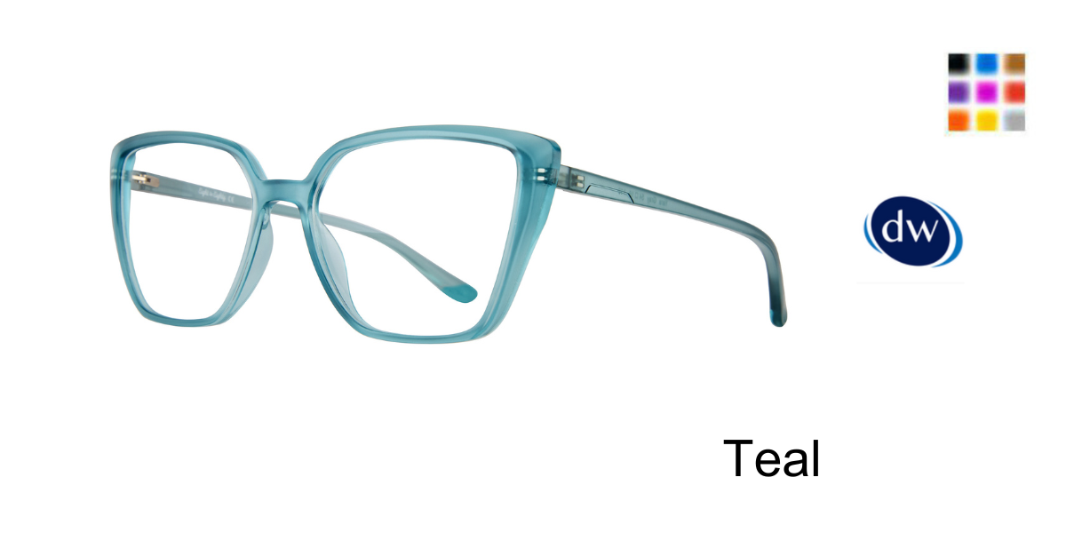 Teal              Eight to Eighty Yara Eyeglasses