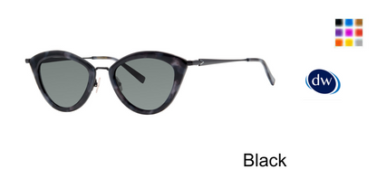 Black    Vera Wang V619 Sunglasses