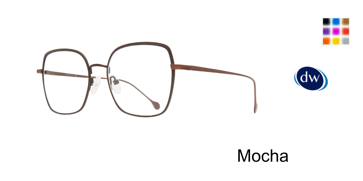 Mocha               Serafina Fiona Eyeglasses