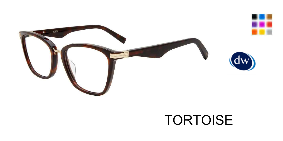TORTOISE         Tumi VTU016 Eyeglasses