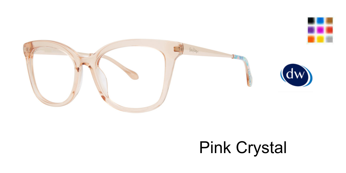 Pink Crystal         Lilly Pulitzer Lemlie Eyeglasses