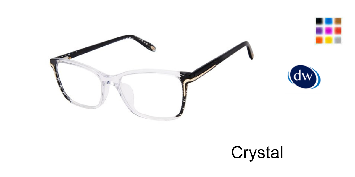 Crystal             VICTOR GLEMAUD X TURA VGO038 Eyeglasses